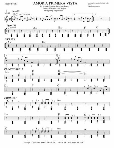 Amor A Primera Vista (arr. Georgie Guitar)