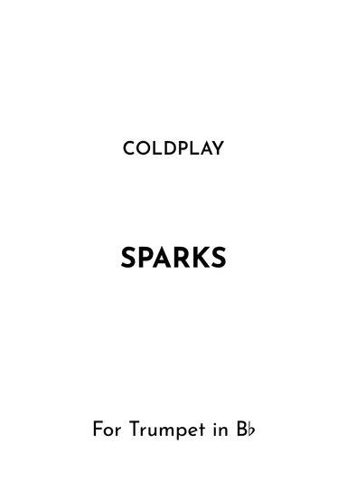 Sparks (arr. Jireh J.)