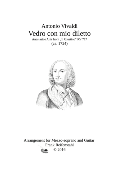 Antonio Vivaldi - Vedro con mio diletto for Mezzo-soprano and Guitar (arr. Frank Reifenstahl)