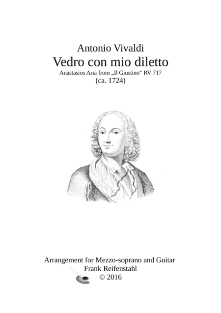 Antonio Vivaldi - Vedro con mio diletto for Mezzo-soprano and Guitar (arr. Frank Reifenstahl)