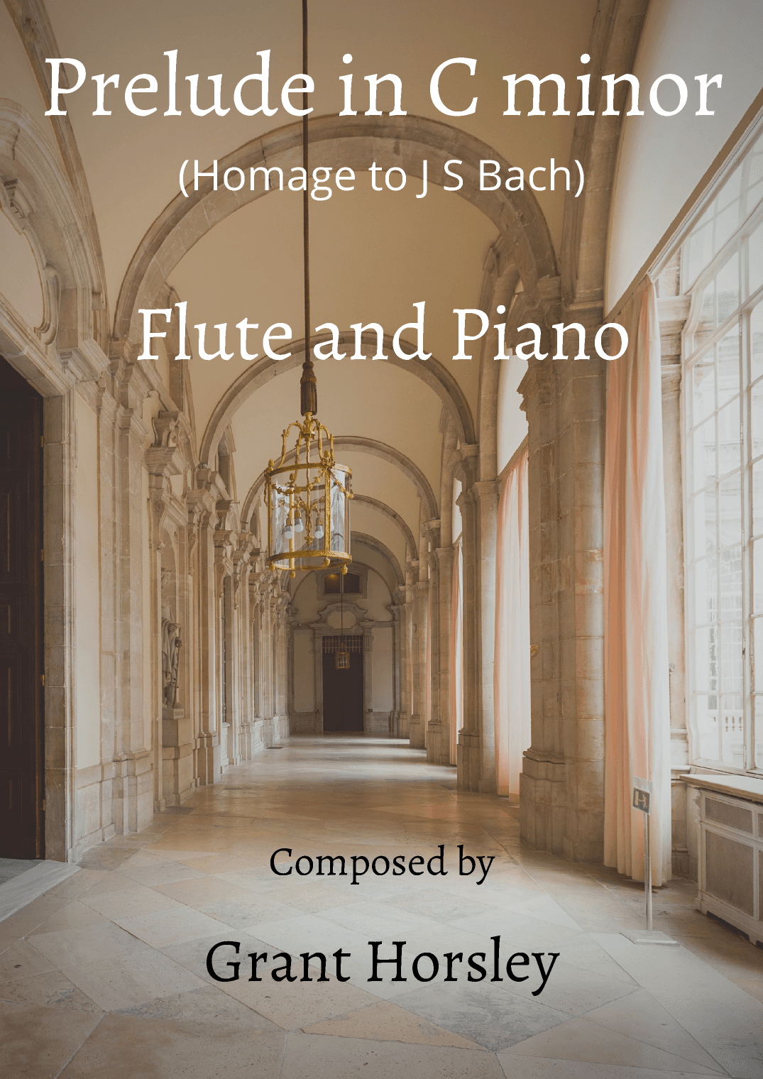Prelude in C minor- Flute and Piano- Homage to JS Bach