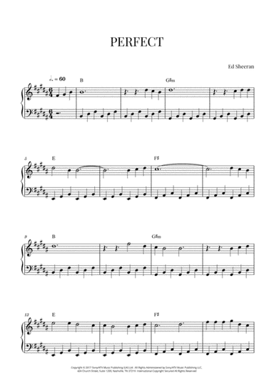 Perfect (arr. Cadenza Editions)