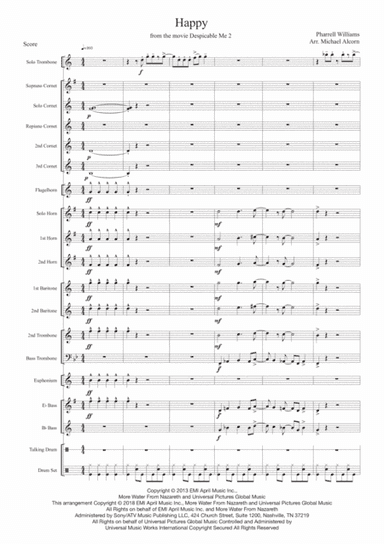 Happy (arr. Michael Alcorn)