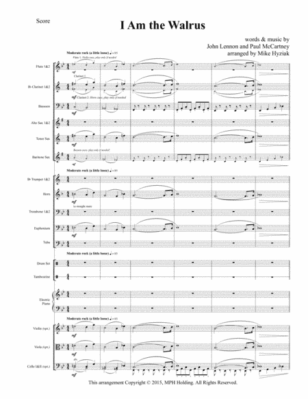 I Am The Walrus (arr. Mike Hyziak)
