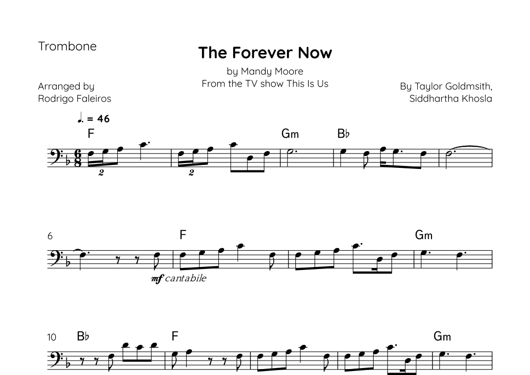 The Forever Now (arr. Rodrigo Faleiros)