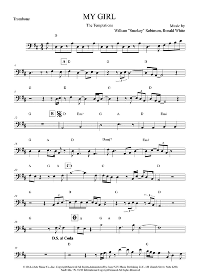 My Girl (arr. Anderson Quevedo)
