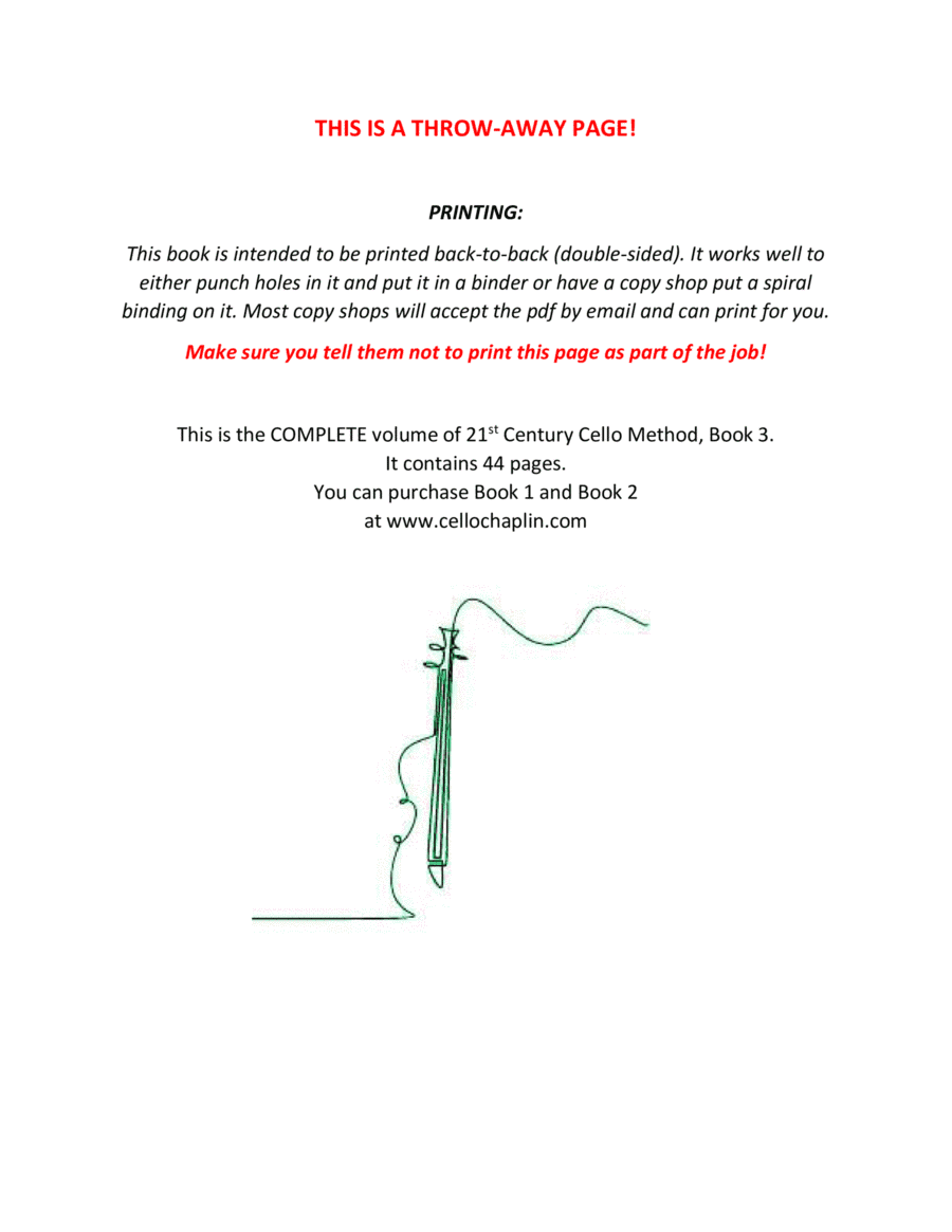 21st Century Cello Method BOOK 3 (Dotzauer updated) (arr. Segno dell'Aquila)