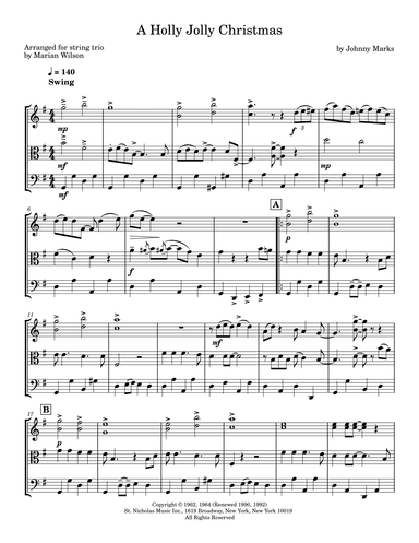 A Holly Jolly Christmas (arr. Marian Wilson)