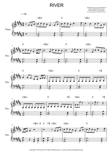 River (arr. Music-holley)