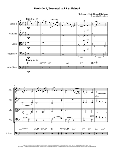 Bewitched (arr. Sherry Lewis)