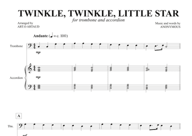 Twinkle Twinkle Little Star (arr. Art.o Artaud)