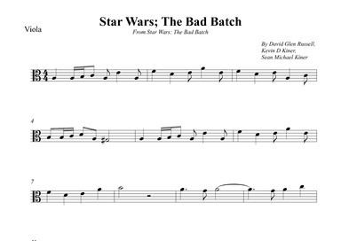 Star Wars; The Bad Batch (arr. Wesley S. SIlva)