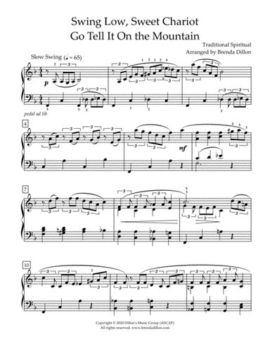 Swing Low, Sweet Chariot/Go Tell It on the Mountain (arr. Dillon's Music Group)