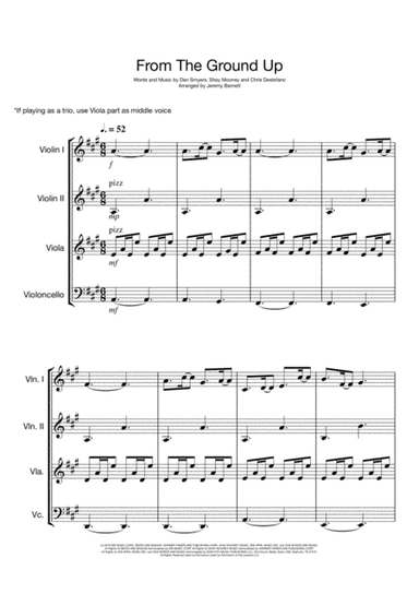 From The Ground Up (arr. Jeremy Barnett)