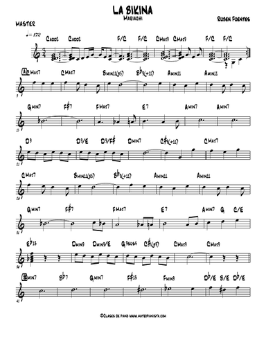 La Bikina (arr. Mateo Aguilar)
