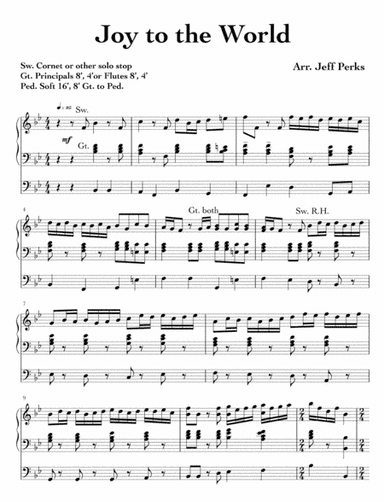 Joy to the World / Rejoice Greatly (arr. Jeff Perks)