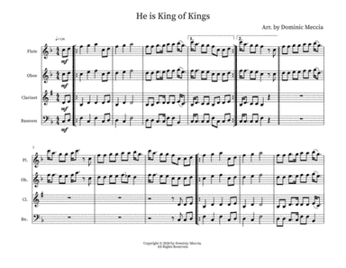 He is King of Kings (arr. Dominic Meccia)