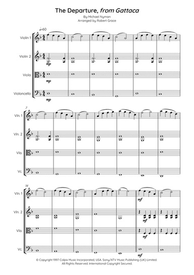 The Departure (arr. Robert Grace)