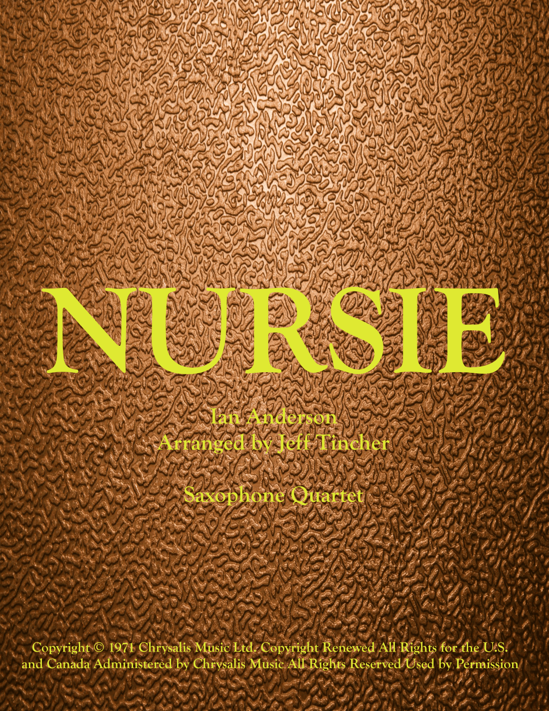 Nursie (arr. Jeff Tincher)