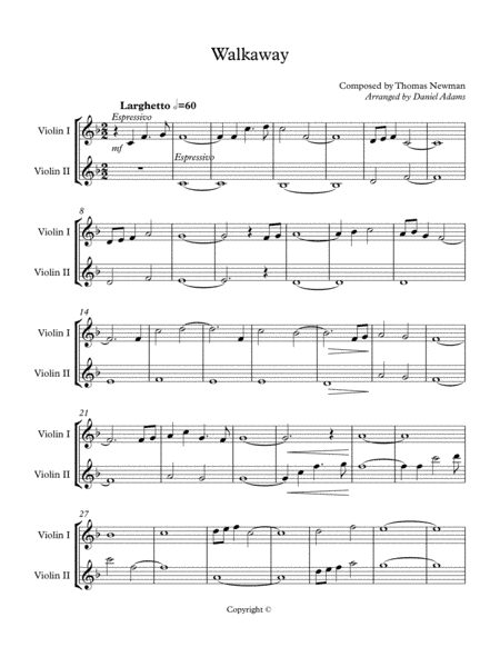 Meet Joe Black (arr. Daniel Adams)