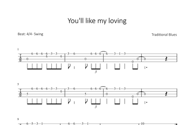 You‘ll like my loving (arr. Bettina Schipp)