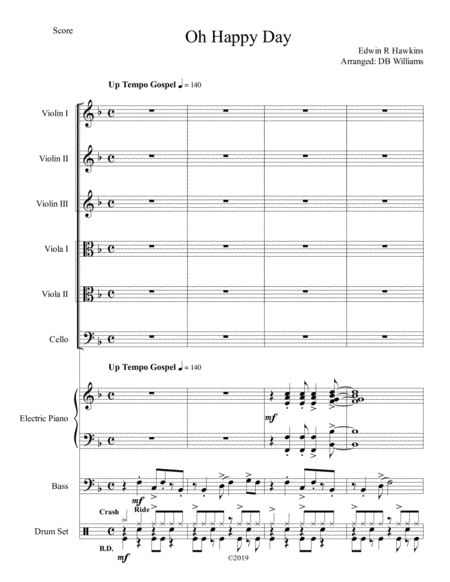Oh Happy Day (arr. DB Williams)