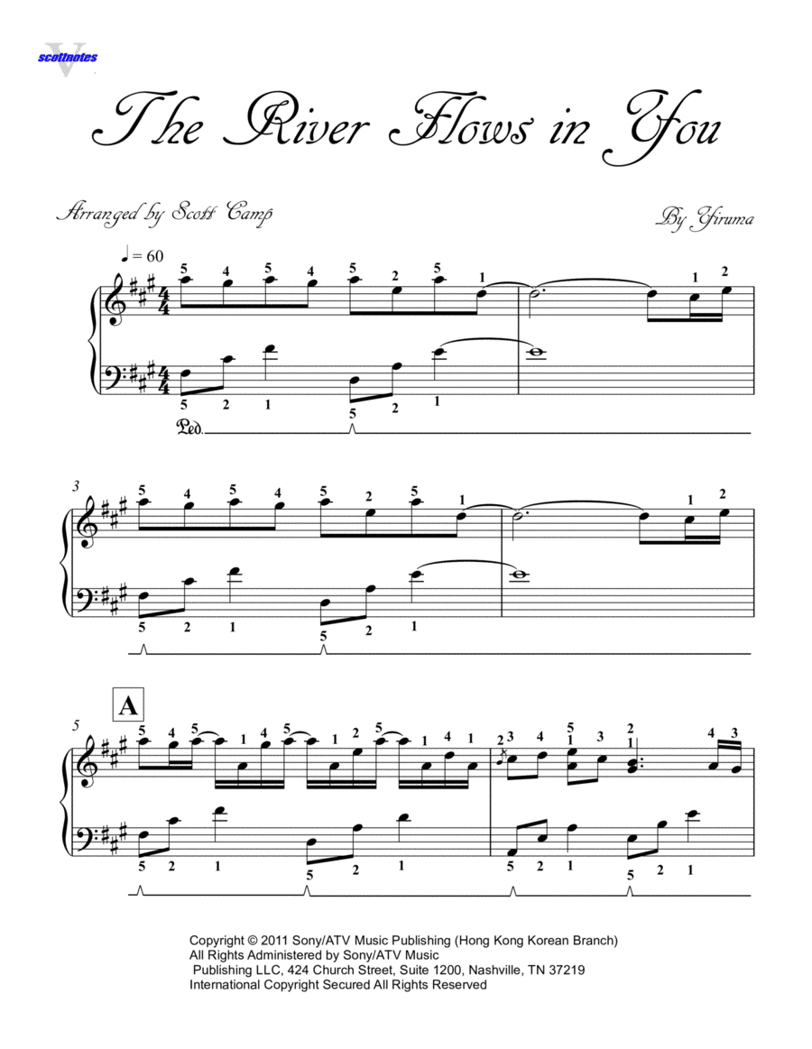 River Flows In You (arr. Scott Camp)