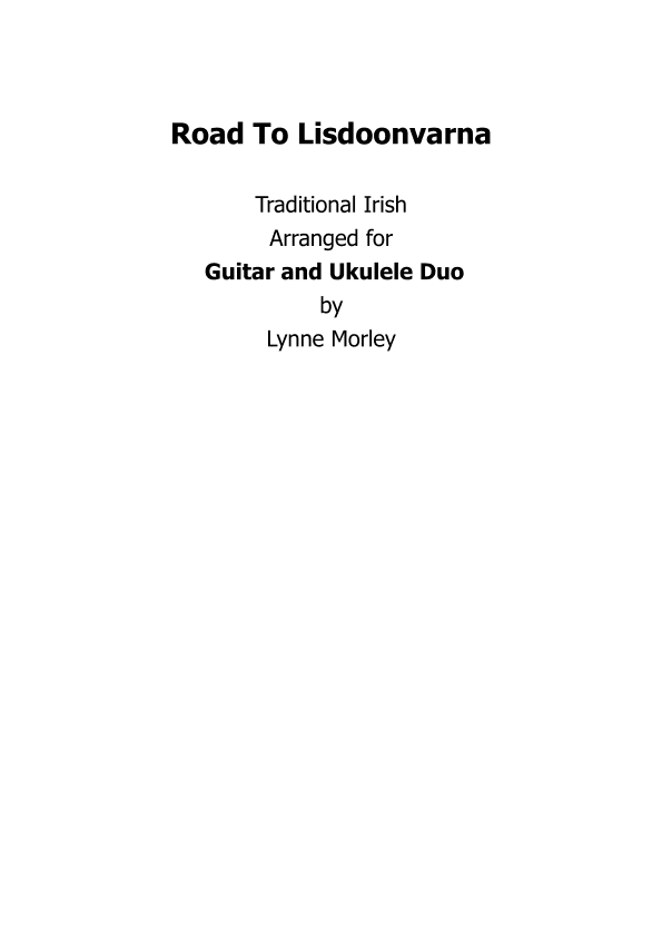 Road To Lisdoonvarna (arr. Lynne Morley)