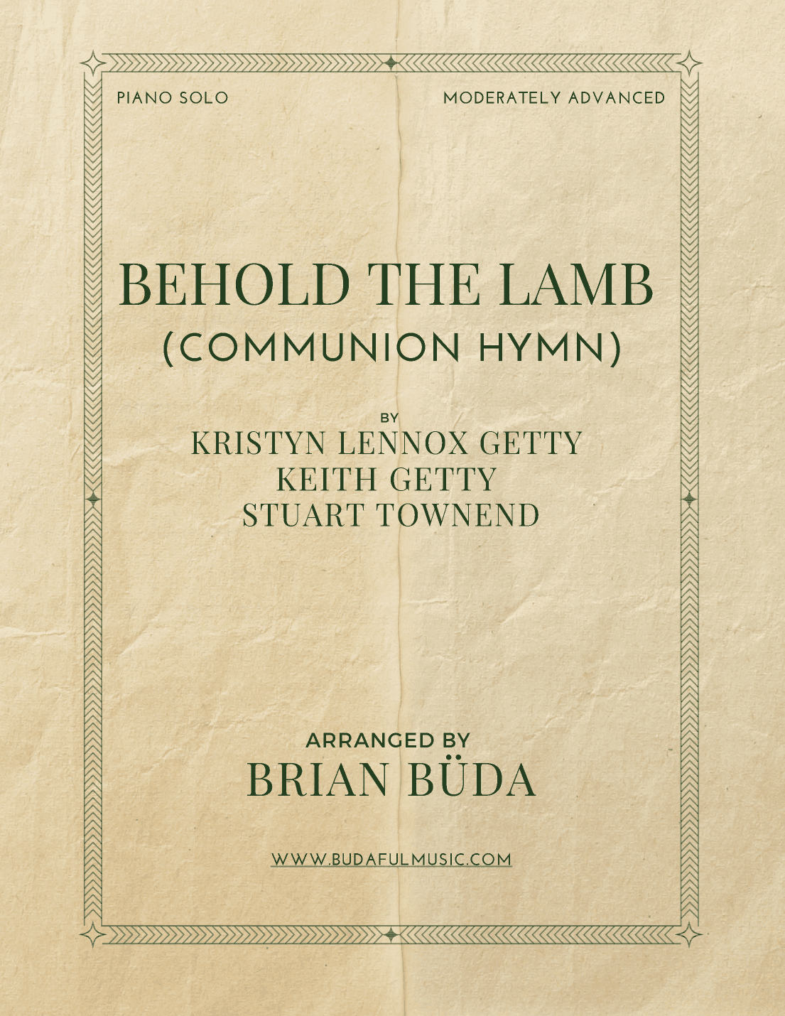 Behold The Lamb (communion Hymn) (arr. Brian Buda)