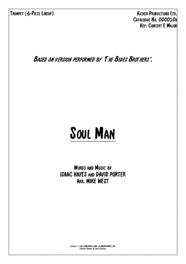Soul Man (arr. Mike West)