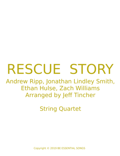 Rescue Story (arr. Jeff Tincher)