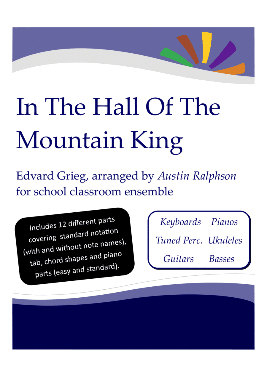 HALLOWEEN: In The Hall Of The Mountain King with backing track - Classroom Ensemble (arr. Austin Ralphson)