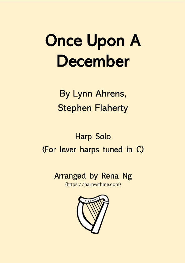 Once Upon A December (arr. Rena Ng)