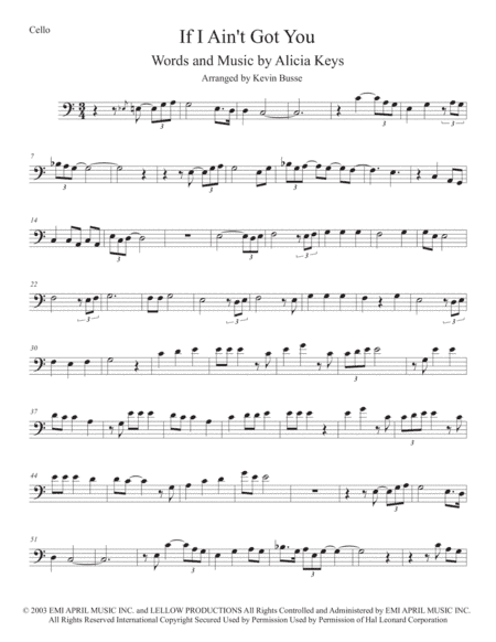 If I Ain't Got You (arr. Kevin Busse)