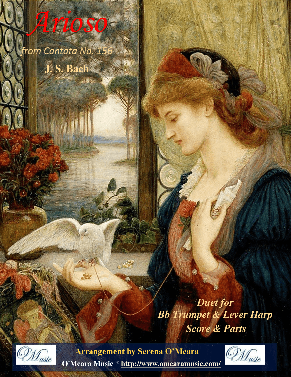 Arioso, Duet for Bb Trumpet & Lever Harp (arr. Serena O'Meara)