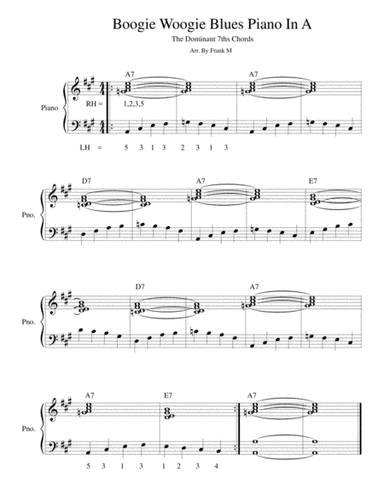 Boogie Woogie (Piano)