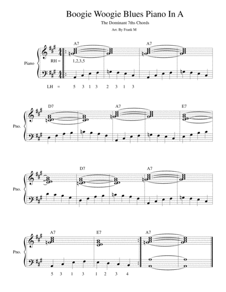 Boogie Woogie (Piano)