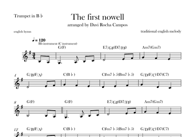 The First nowell (arr. Davi Rocha Campos)