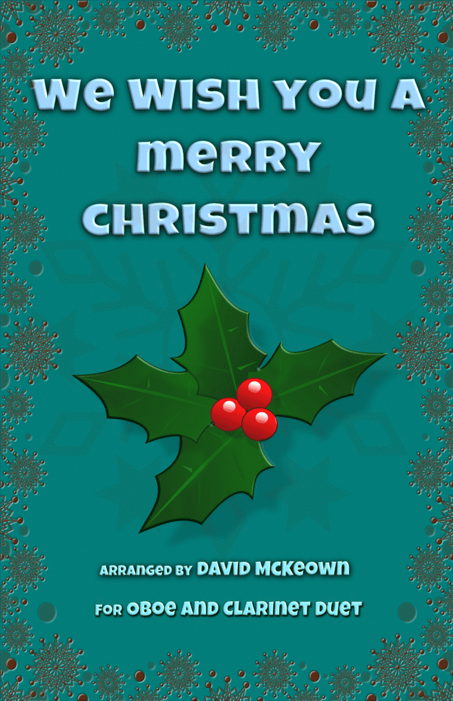 We Wish You a Merry Christmas, Jazz Style, for Oboe and Clarinet Duet (arr. David McKeown)