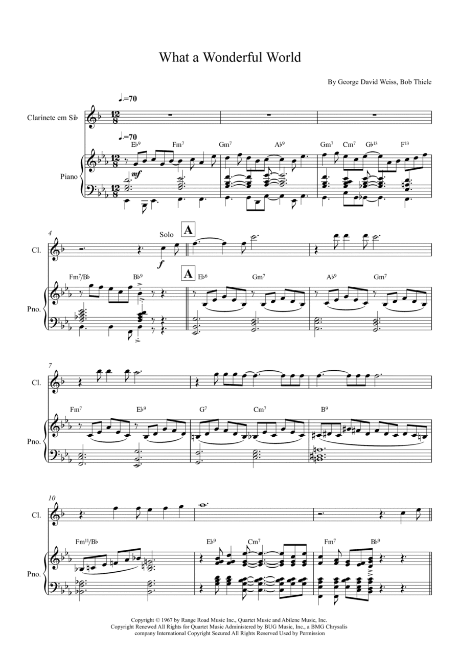 What A Wonderful World (arr. Vinicius Louzada)