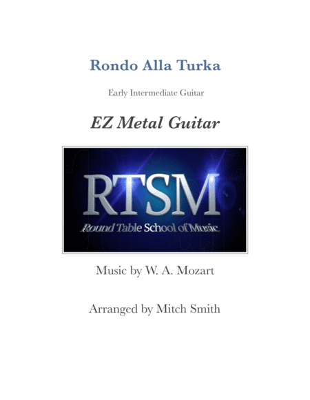 Rondo Alla Turka for EZ Metal Guitar (arr. Mitch Smith)