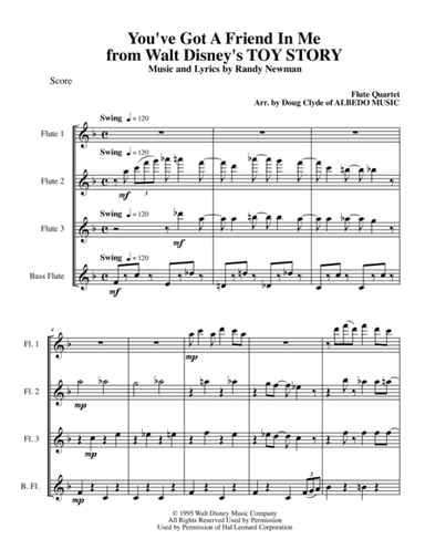 You've Got A Friend In Me (arr. Doug Clyde)
