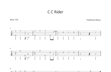 C C Rider (arr. Bettina Schipp)