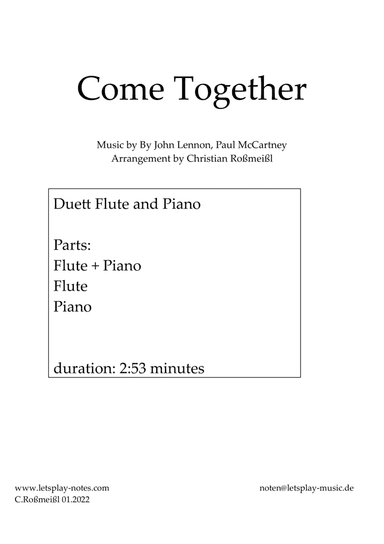 Come Together (arr. Christian Roßmeißl)