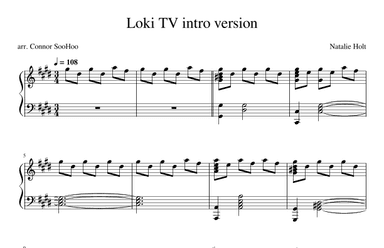 Tva (arr. Connor SooHoo)