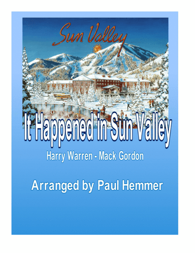 It Happened In Sun Valley (arr. Paul Hemmer)