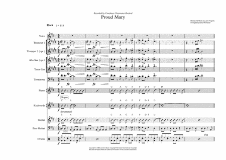Proud Mary (arr. Daryl McKenzie)