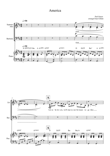 America (arr. Sam Gilliatt)