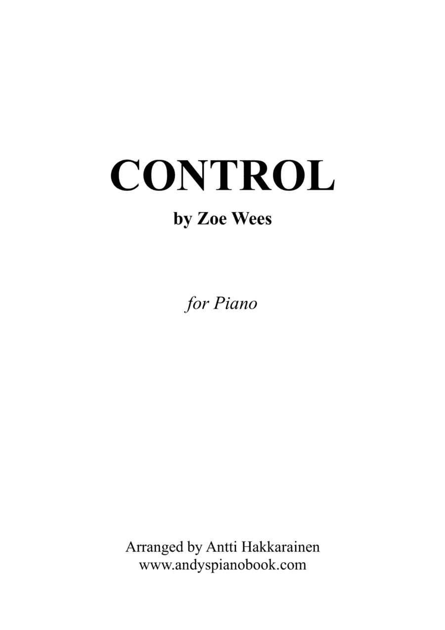 Control (arr. Antti Hakkarainen)
