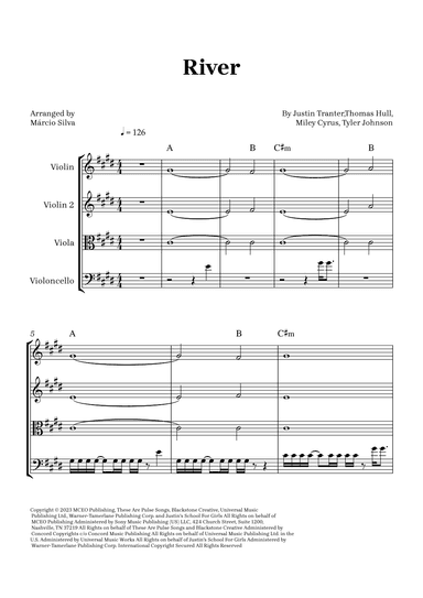 River (arr. Márcio Silva)